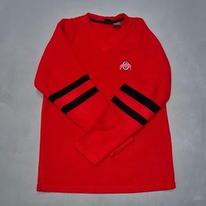 VINTAGE red Ohio State pullover!